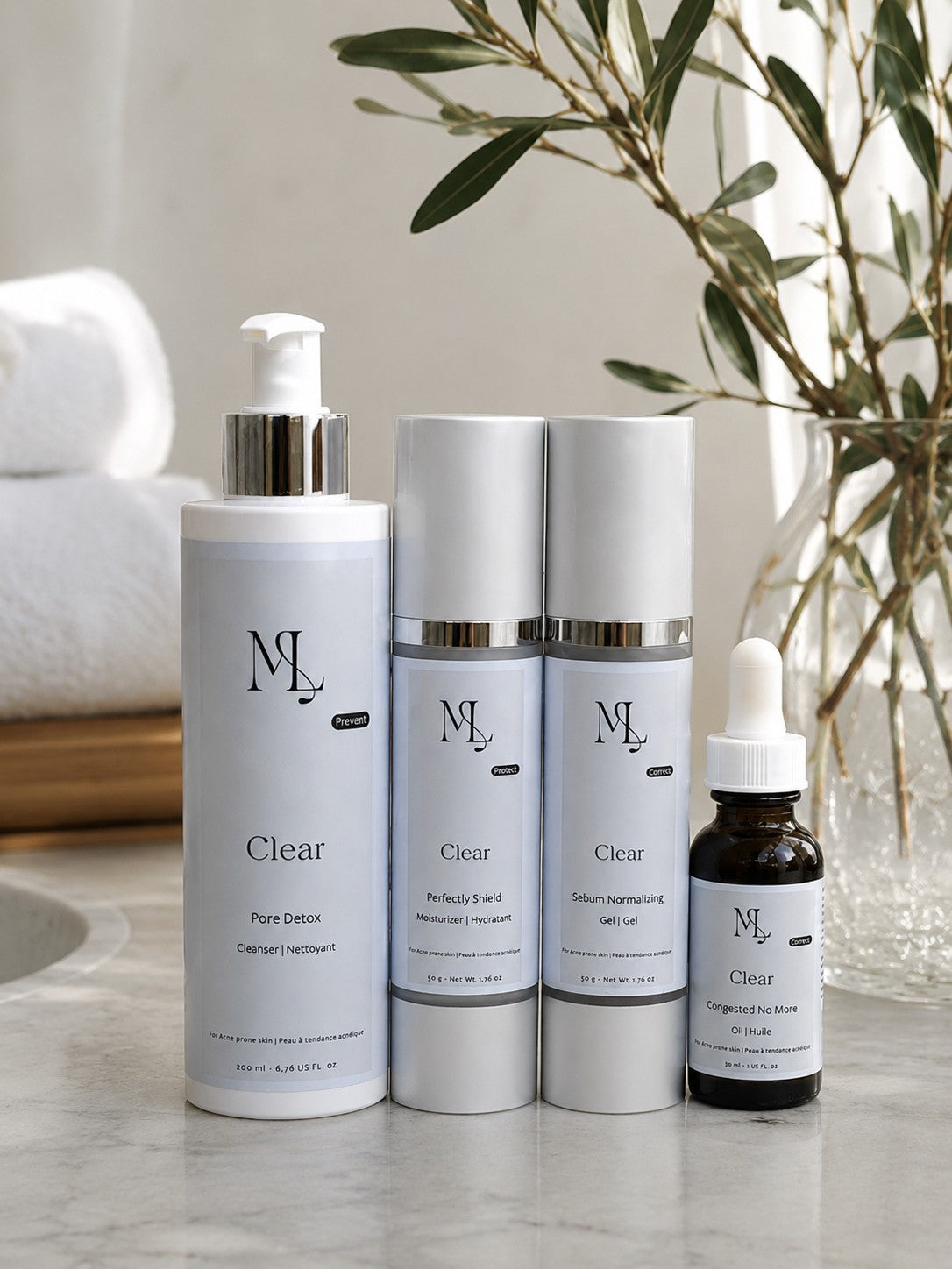 ML Clear Acne Essentials - ML Skincare Products