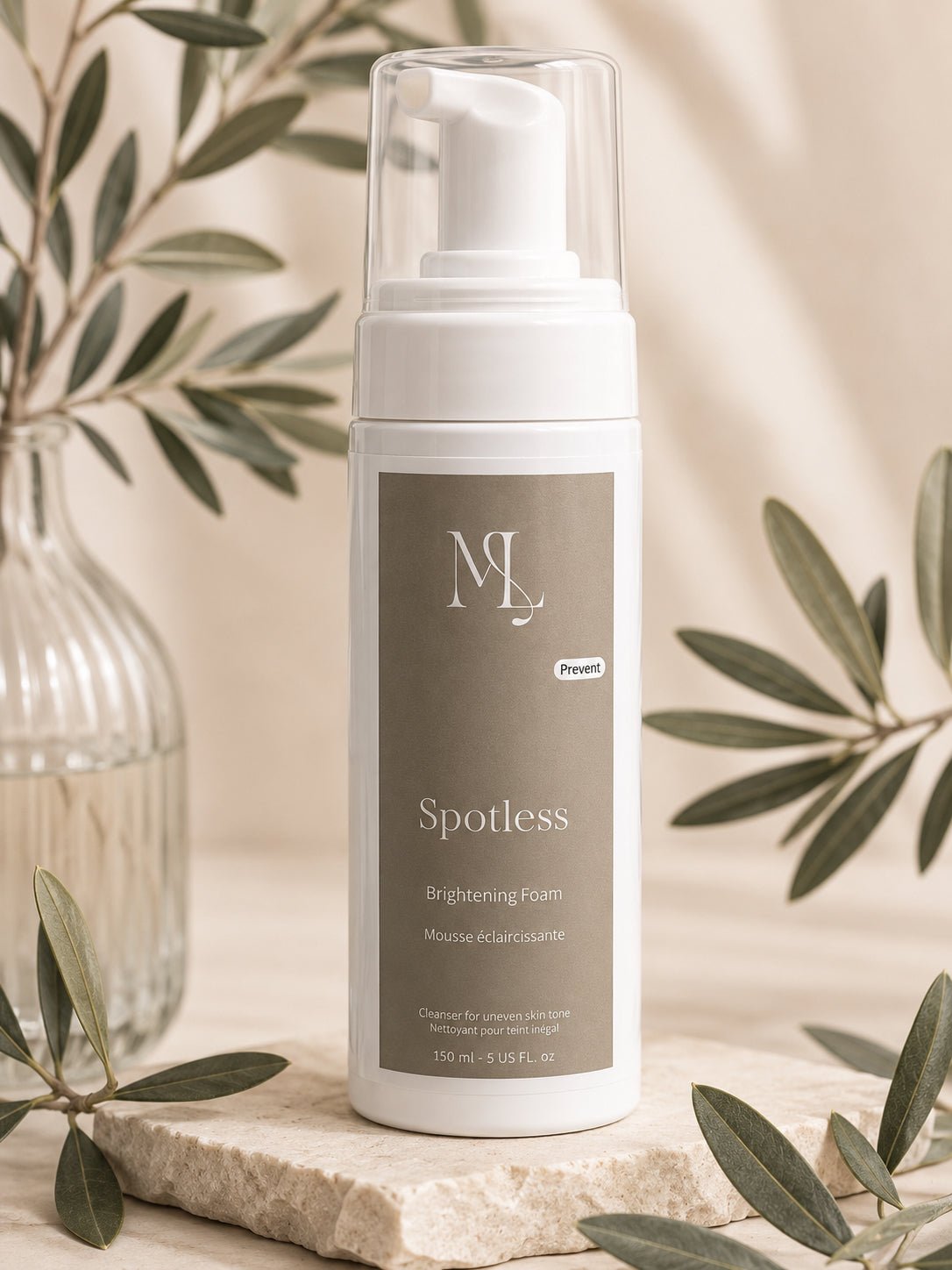 ML Spotless Brightening foam- ML Skincare Products - ML Aesthetic Clinic