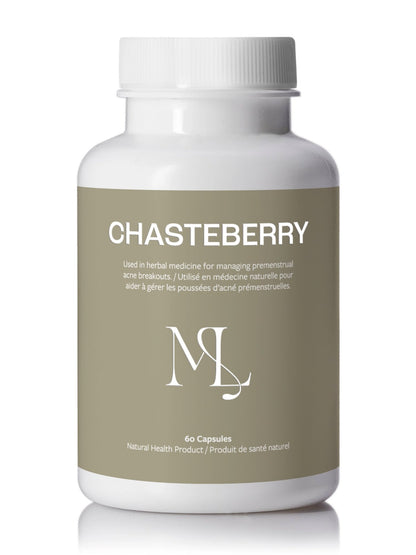 ML Chaste Berry Vitex - Clearer Skin &amp; Natural Hormonal Balance Supplement for Women - ML Aesthetic Clinic
